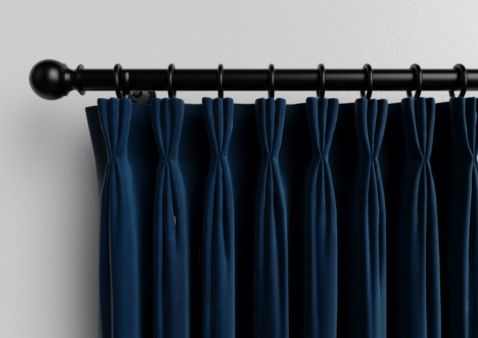 Ultra Luxe Velvet, Deep Blue - Made to Measure Curtains - Image 11